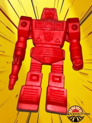 Transformers Decoy  Charger 49 Keshi RED Kabaya Takara - Image 1 of 2