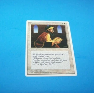 Magic The Gathering 4th Edition Vintage 1995     "Piety"    - Picture 1 of 2