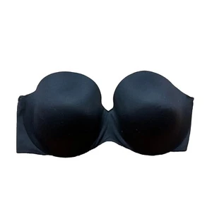 Sujetador sin tirantes Maidenform 38D Natural Boost negro - Imagen 1 de 4