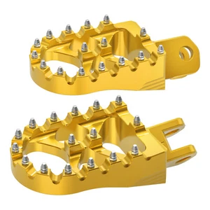 NICECNC Foot Pegs Footrest Rests Pedals For Suzuki DRZ400S DRZ400SM 2000-2024 - Foto 1 di 9