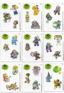 2013 Garbage Pail Kids BNS3 Sticker Scene insert lot 9/10 *missing 3 - Picture 1 of 2