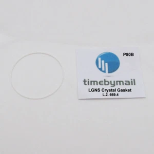 For LONGINES L2.669.4 Master Watch CRYSTAL Gasket O Ring Seals New Part P80B - Picture 1 of 1