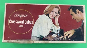 Vintage Scrabble 1968 Crossword Cubes Game - Picture 1 of 9