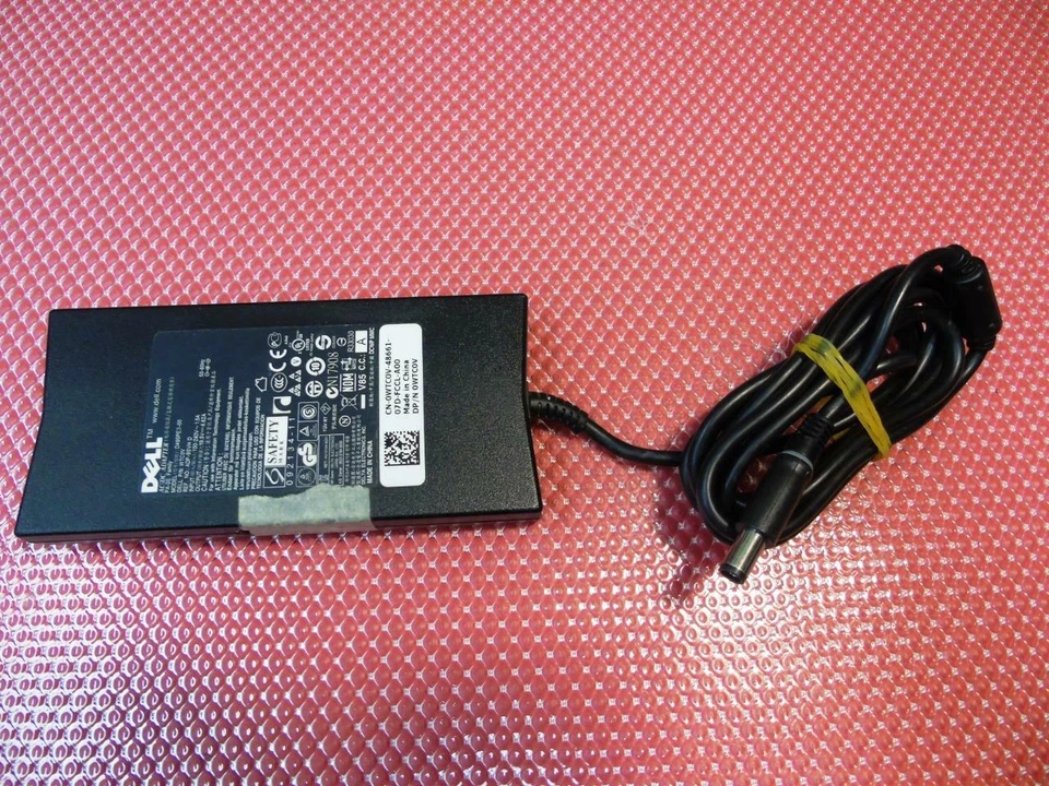 Adaptador de CA original Dell 90W 100-240V 1.5A 50-60Hz 19.5V 4.62A - 0WTC0N WTC0V Foto 1 de 4
