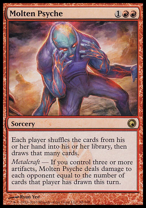 MTG Magic the Gathering Molten Psyche (98/259) Scars of Mirrodin LP - Image 1 of 1