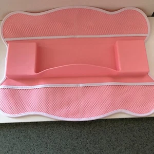 Silicone Bathtub Splash Guard Side Edge Protector Shelf Organizer Suction Cups. - Picture 1 of 11