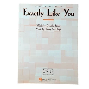 Exactly Like You Sheet Music Piano Vocal Guitar Jimmy McHugh New Hal Leonard - Picture 1 of 4