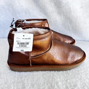 Nuevos botines Arizona Jean Co metálicos bronce imitación piel forrados - para mujer 10 - Imagen 1 de 5