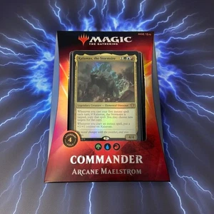 Magic the Gathering Arcane Maelstrom Commander Deck 2020 Ikoria Sealed MTG - Picture 1 of 2