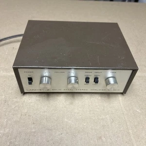 Vintage Lafayette Stereo-10 Solid State Stereo Amplifier - Bild 1 von 9