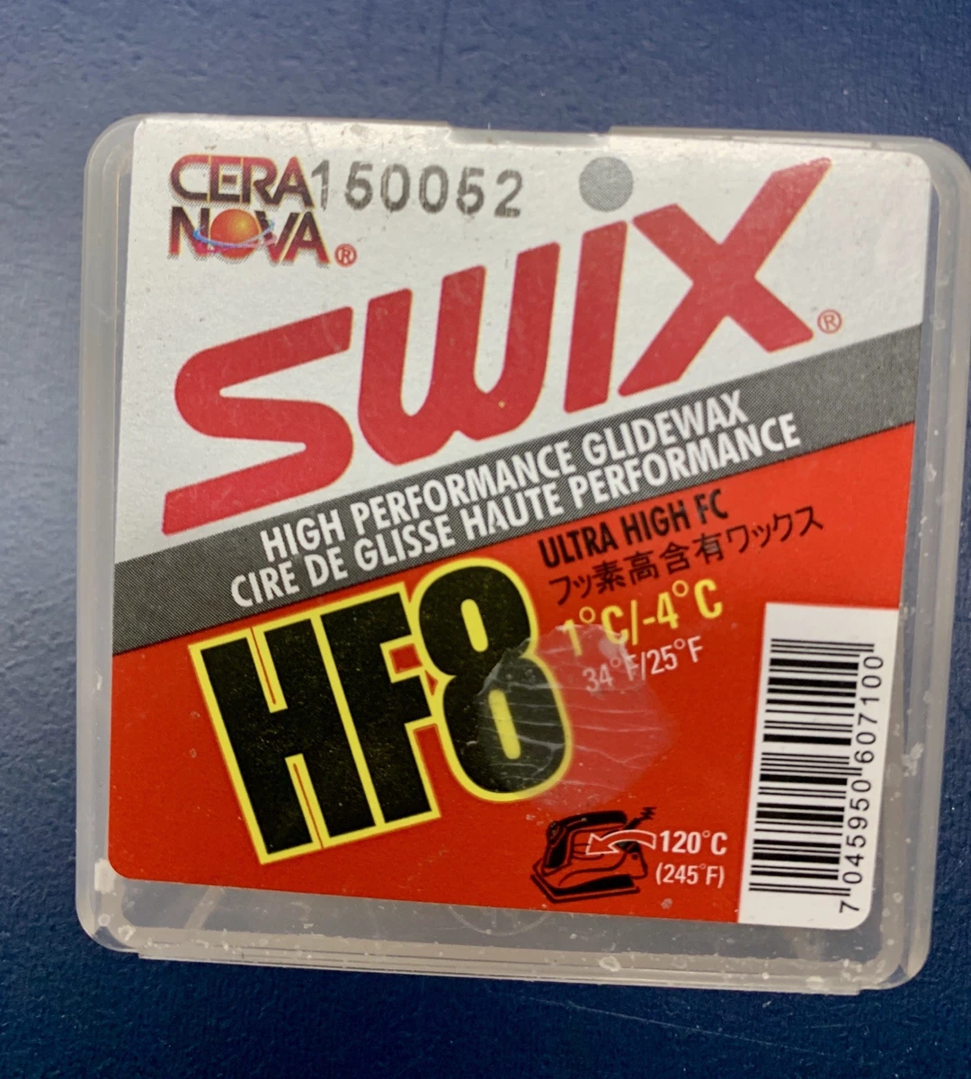SWIX HF4、 HF5、 HF7BW 、HF8 Swix high performance ski wax HF10 - Cera Nova - Goskand Ski