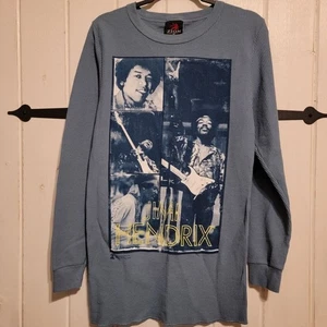 Túnica térmica Zion Rootswear azul Jimi Hendrix talla 1X - Imagen 1 de 4