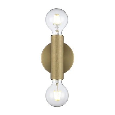 Aplique de pared Trans Globe Lighting 22300 castaño rojizo de 6" de alto - dorado Foto 1 de 4