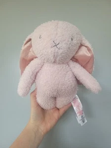 Edredón de felpa de terciopelo de juguete suave conejo rosa Primark Alisha The Bunny - Imagen 1 de 5