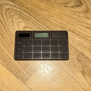 Scholastic Chocolate Bar Shaped Calculator Solar Powered Preowned  - Picture 1 of 4