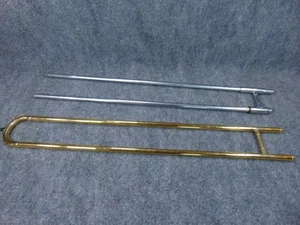 Bundy Trombone Slide Parts Junk Lot - Picture 1 of 13