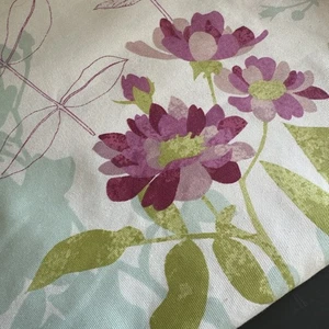 Cortina de Ducha Domain Floral Prado Algodón 72x72 Verde Lima Blanco Fucsia - Imagen 1 de 24