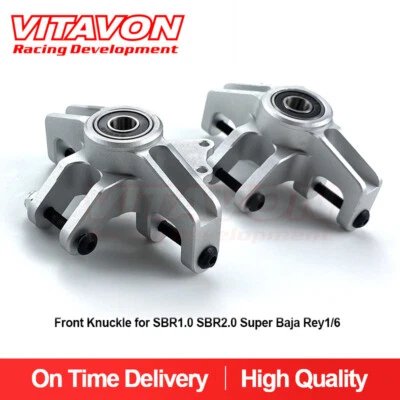 Vitavon CNC Alu7075 Front Knuckle For Super Baja Rey1/6 Redesigned SBR1.0 SBR2.0 - Image 1 of 4