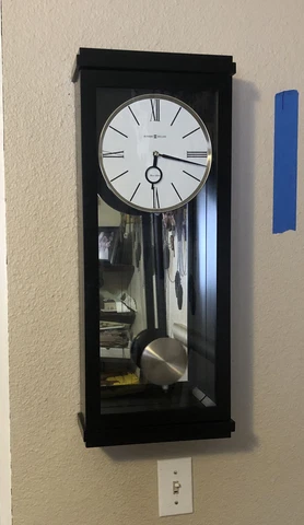 Beautiful Howard Miller Alvarez Wall Clock 625-440 . Use Cover