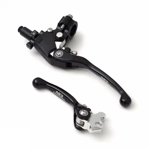 AS3 BRAKE CLUTCH FLEXI LEVERS for KAWASAKI KX 250 F 13-20 KX 450 F 13-18 - Picture 1 of 7