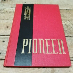 Anuario de escuela secundaria Kirkwood Missouri 1963 The Pioneer - Imagen 1 de 5