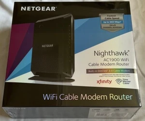 NEU Netgear Nighthawk C7000 AC1900 WLAN Router DOCSIS 3.0 Kabelmodem Xfinity - Bild 1 von 6
