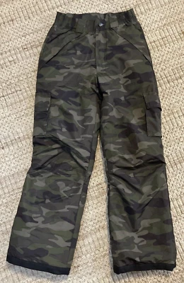Iceburg Niños Camuflados Nieve Esquí Snowboard Pantalones Negro/Verde Niños Grandes 10/12 Usados en Excelente Condición Foto 1 de 4