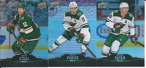 2020-21 Upper Deck Tim Hortons Team Set Minnesota Wild STAAL SUTER PARISE