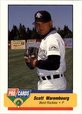 1994 Bend Rockies Fleer/ProCards #3595 Scott Warembourg