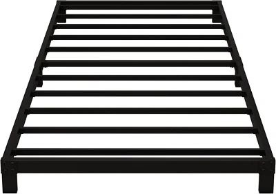 5英寸低双XL床架重型金属平台,无需盒弹簧,E — 第 1/4 张图片