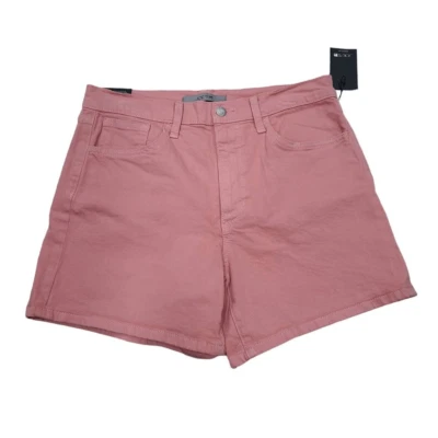 Jeans Joe's Rose cintura alta vintage fácil curto rosa feminino tamanho 28 verão - Imagem 1 de 4