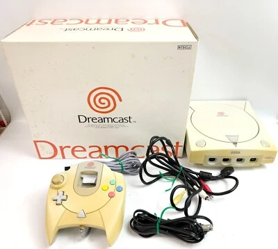 BOXED SEGA DREAM CAST CONSOLE only Japan TEST WORKING OK NTSC-J - Image 1 of 4