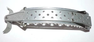 RAR Vintage 30er Jahre Aluminium MERVIN WAVE CLIP - Flapper Style Wellen - Bild 1 von 5