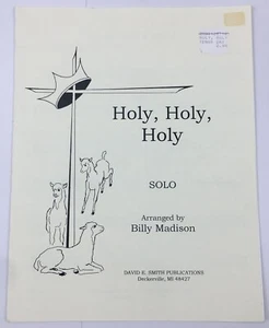 Holy Holy Holy Tenor Saxophone Piano Solo Sheet Music Billy Madison David Smith - Picture 1 of 5