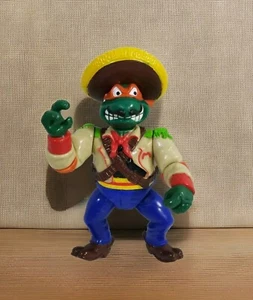Bandito Bashin' Mike Teenage Mutant Ninja Turtles TMNT 1992 Playmates - Picture 1 of 13