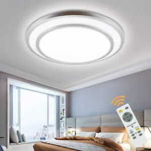 Chandelier Recessed LED Ceiling Light Flush Mount Fixtures Pendant Lamp Remote - Picture 1 of 12