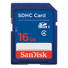 4Gb 8G 16G 32Gb Sandisk C4 Sdhc Secure Digital Memory Card Standard Blue Genuine