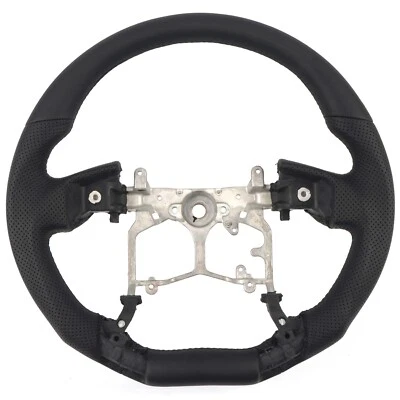 Volante de cuero perforado para Toyota 4Runner 2010-2023/Tacoma 2012-2023 Foto 1 de 4