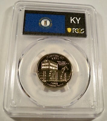 2001-S 25c CLAD PCGS PR70DCAM KENTUCKY QUARTER PROOF DEEP CAMEO PR 70 DC - Image 1 of 4