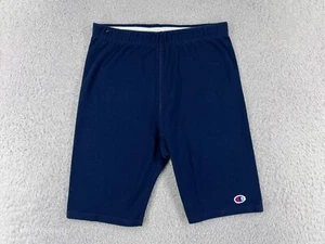 Champion Shorts Youth Large Blue Elastic Waist Cotton Blend Basketball Gym Wear - Picture 1 of 14