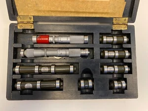 Lufkin End Measuring Set w/ Brown/Sharp Micrometer - Picture 1 of 4