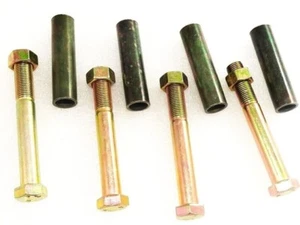 For Suzuki SJ410 SJ413 Front & Rear Leaf Spring Pivot Eye Bolt & Bush Set - Picture 1 of 6