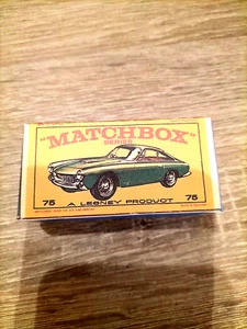 Matchbox Regular Wheels No75 Ferrari Berlinetta 1  - Replica / Copy Box only - Picture 1 of 3