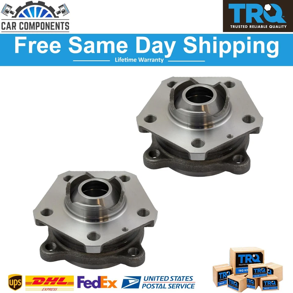 Rolamento de roda dianteira TRQ e conjunto de cubo lado esquerdo ou direito para 2017-2019 Audi A4 A5 Q7 - Imagem 1 de 4