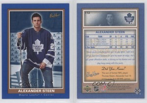 2005-06 Upper Deck Bee Hive Blue Alexander Steen #112 Rookie RC
