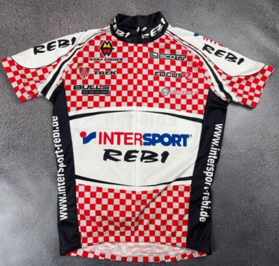 Cycling Vintage Scott Trek Focus Jersey size XS Foto 1 de 4