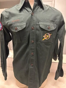Vintage Official Boy Scout / Explorer Uniform Shirt - North Kansas City Missouri - Picture 1 of 7