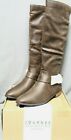 Journee Collection Womens Knee High Boots Size 8.5 M Brown Faux Leather New