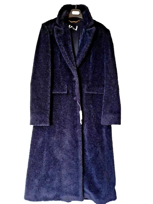 🌟  MAX MARA  Plush Alpaca  Wool Coat   US8_ It44_ De38_ Gb1_ Fr40   'Preside' - Image 1 of 4