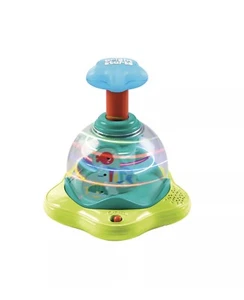 Giocattolo di apprendimento elettronico Bright Starts Press & Glow Spinner Stati Uniti - Foto 1 di 5